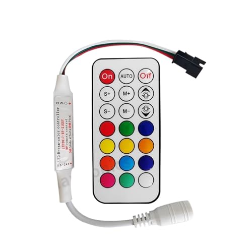 Contrôleur LED WS2811 DC5-24V pour éclairage personnalisé de salon