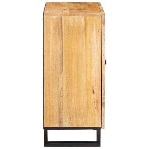 Commode en bois de manguier compacte pour couloir encombré - 6