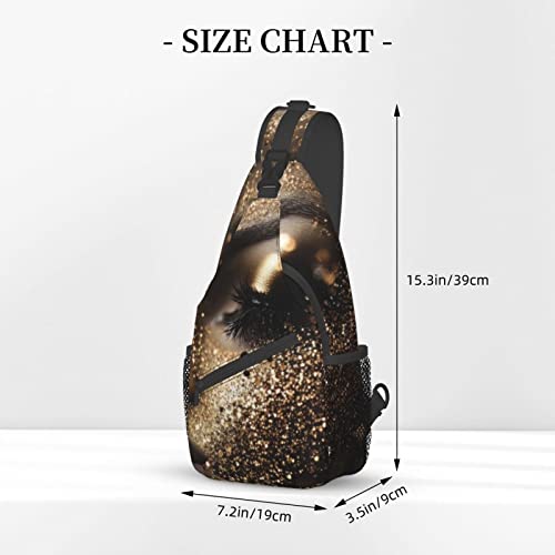 Mochila crossbody deportiva unisex resistente y ligera miniatura 2