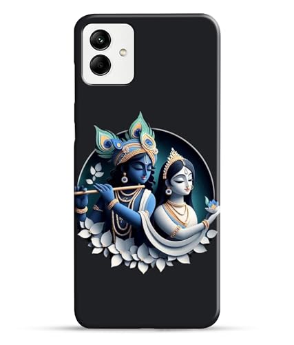 Image of Lord Radha Krishna Printed Hard Back Case Cover Compatible for Samsung Galaxy M04 4G | Samsung M04 (Multicolor) - D1666