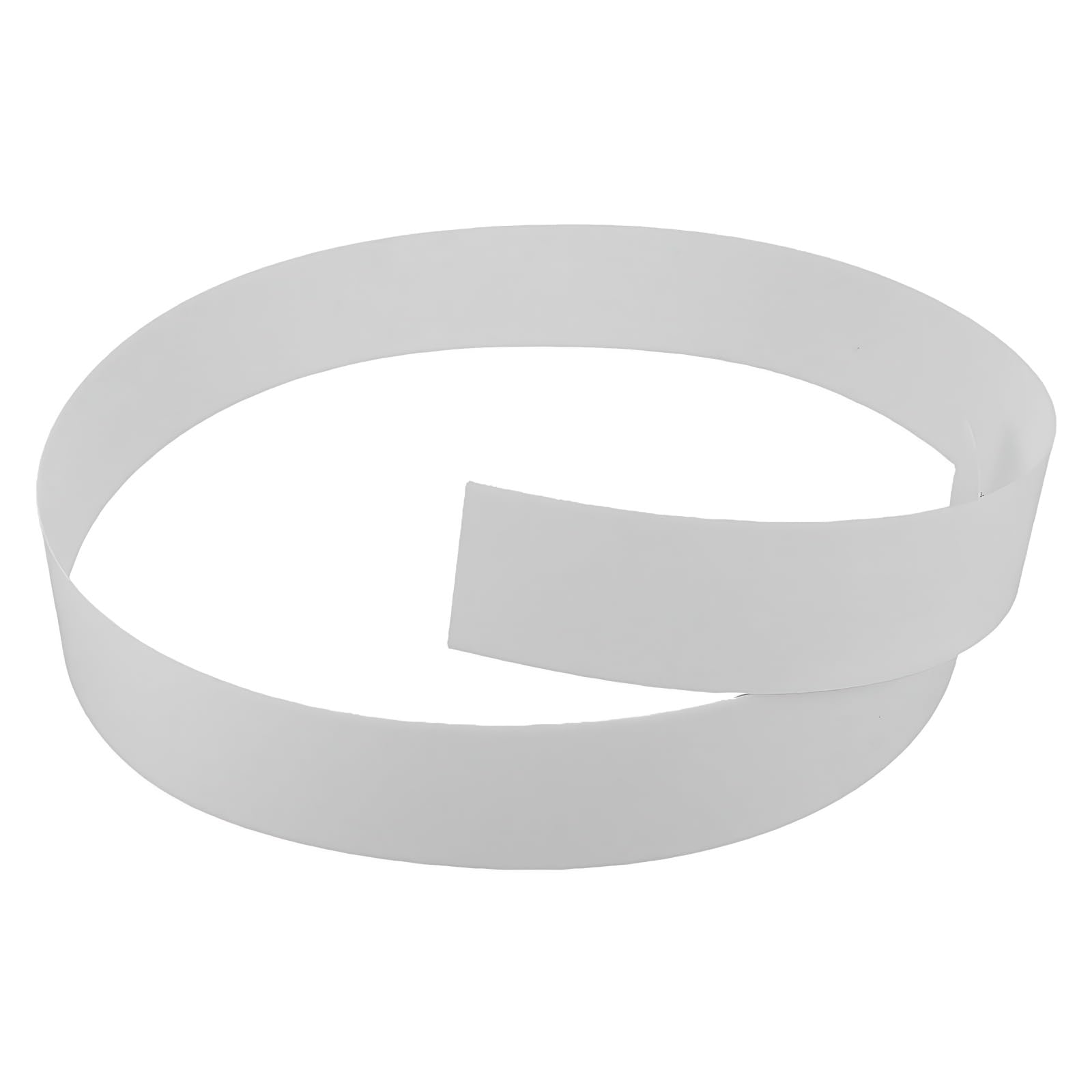 Gatuida LED Strip Diffuser Tape, Flexible Light Diffusion Panel Cover, Semitransparent Lighting Sheet for Soft Indoor Ambience for Uniform Lighting and Glare Reduction, White Long Strip Design