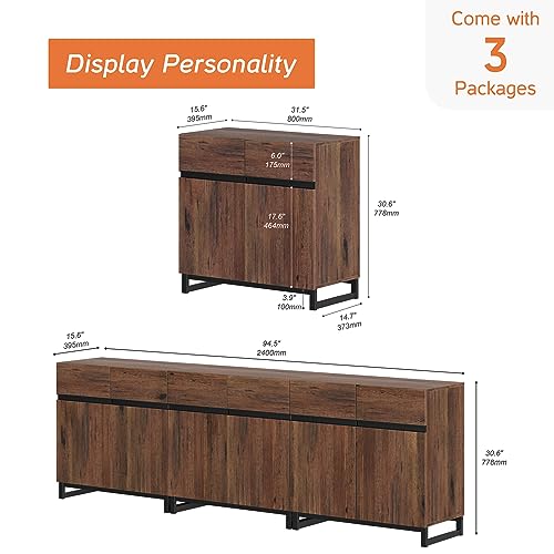 Wampat Modern Tv Stand For Tvs Up To 100 Inch thumb #1