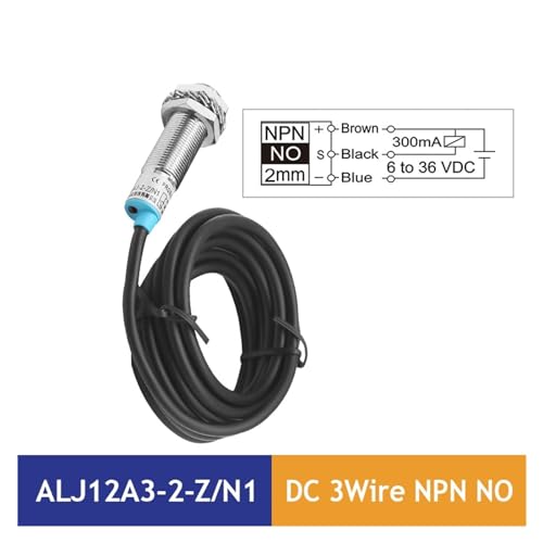 Interruptor de proximidad inductivo DC 3 Hilos con protección 3