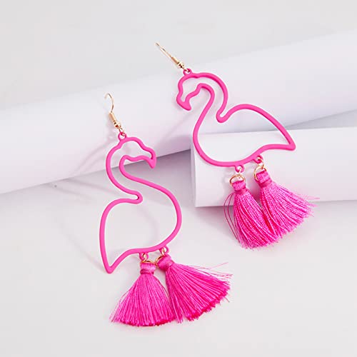 Flamingo Earrings Boho Earrings Flamingo Drop Dangle Earrings4