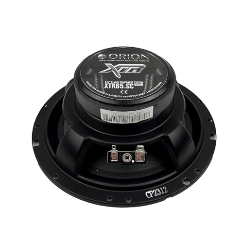 ORION XTR Series XTR65.SC 2-Way Coaxial Car Audio Component System - 6.5” Speakers, Full Range, Enhanced Bass, 450W, 4 Ohms, Easy Installation, 1” Silk Dome Tweeter, External Passive Crossover -Pair - Thumbnail 7
