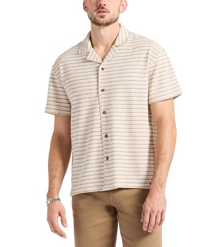 Chemise boutonnée Buffalo David Bitton homme en French Terry Koddy au toucher premium exclusif