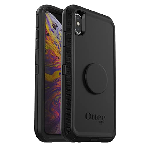 OtterBox + Pop Defender Series Case for iPhone Xs MAX (ONLY) Non-Retail Packaging - Black by OtterBox - Used condition - US$8.98