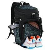 Goloni basketball backpack bag With Large shoe and ball compartment, soccer backpack, baseball, soft