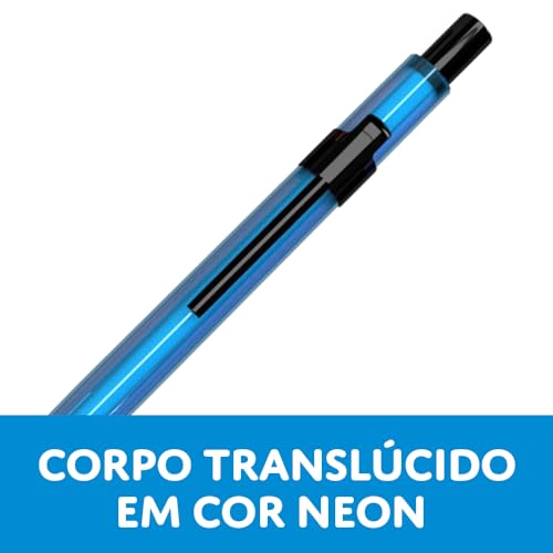 CIS Lapiseira Tecnocis Neon 0.7 - Azul - Blister com 1 unidade + 1 tubo grafite