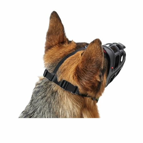 HUNTER ALBURY Hundemaulkorb, mit herausnehmbarem Giftköderschutz, 3, schwarz