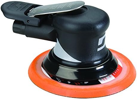 Dynabrade (56826) Dynorbital Supreme 6" (152 mm) Diameter Random Orbital Sander, Non-Vacuum | Proportionate 3/16" (5 mm) Diameter Orbit | 12000 RPM Pneumatic Motor