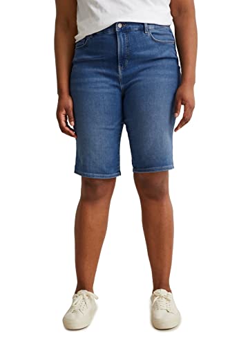C&A Damen Shorts Joggingshorts Straight Lycra®|Denim|Baumwolle|Stretch...