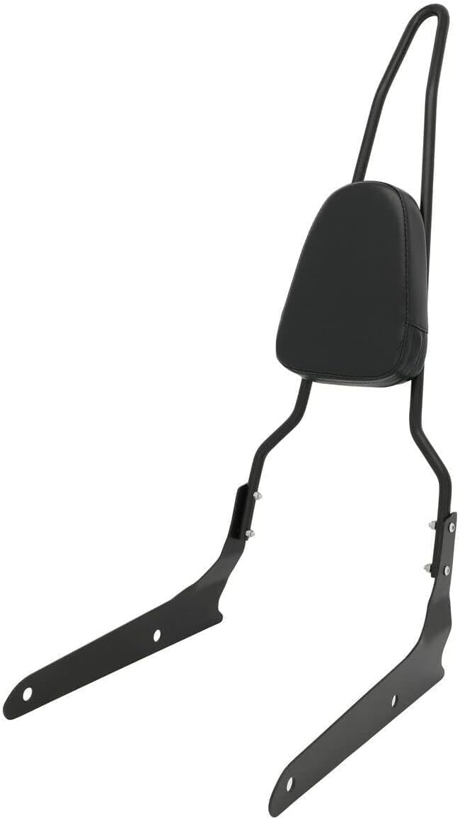 Sissy Bar Backrest With Comfortable Pad Fit For Honda VT750 Shadow Spirit 750 VT750C2 2007-2014 Phantom 750 VT750C2B 2010-2019 (Chrome)