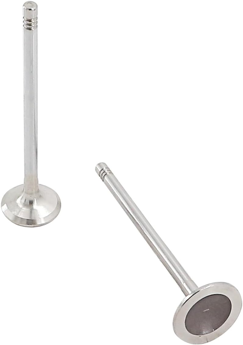 8x Intake Valves & 8x Exhaust Valves Set Compatible with Volvo S60 V90 XC40 XC60 2.0T Replace 31375630 31375493 31480436