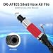 Pneumatic File Air Saw with Silent Hose, DR AF10S, 4800 BPM - High Efficiency, Safety Trigger, Ideal for Metal Sawing and Grinding