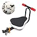 XUEYEGONGJI Child Bike Saddle Safety Handle Front Mount Seat Foldable Quick Release Baby Chair Bicycle Accessories, Metal Bicycle Child Saddle
