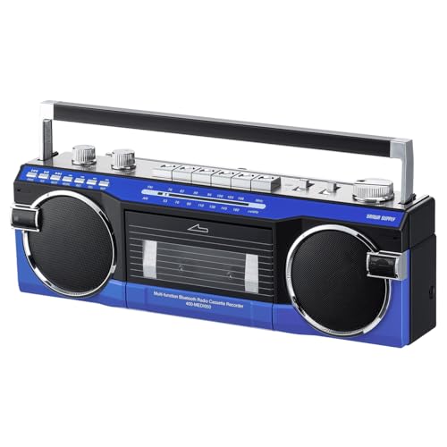 サンワダイレクト ラジカセ Bluetooth搭載 カセットテープ