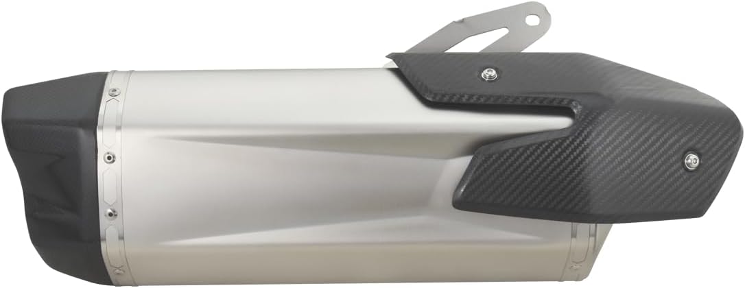 チタン焼き風 スリップオン マフラーサイレンサー 60.5mm バッフル スズキ バイクマフラー サイレンサー スリップオンマフラー 60.5MM 50.8MM