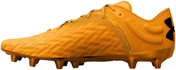 Under Armour Men's Magnetico Premiere Frim Ground Soccer Shoe, Metallic Faded Gold (900)/Metallic Faded Gold, 7.5 | Image 1