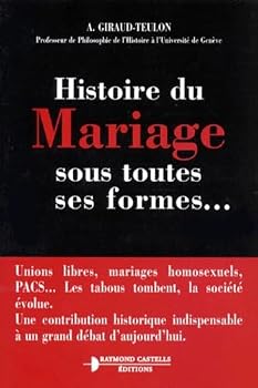 Paperback Histoire du mariage sous toutes ses formes-- (French Edition) [French] Book