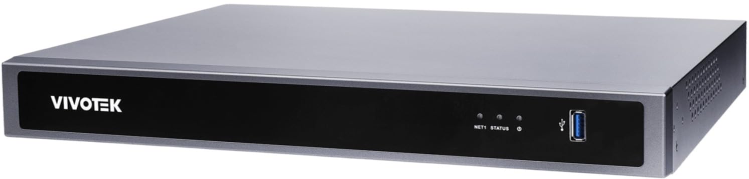 VIVOTEK ND9326P, réseauvideorekorder avec 8 Kanälen, 2 HDD, 8X PoE, AI