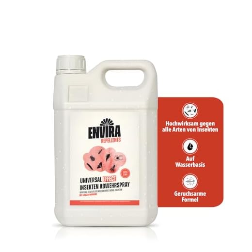 Envira Effect Ungeziefer-Gift 5Ltr - Universal-Insektizid - Insektenspray Mit Langzeitwirkung - Anti-Insekten-Mittel Auf Wasserbasis