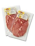 Southern Sugar Cured Country Ham Slices – North Carolina Foothills Ham, Traditional Dry Cured (Center...