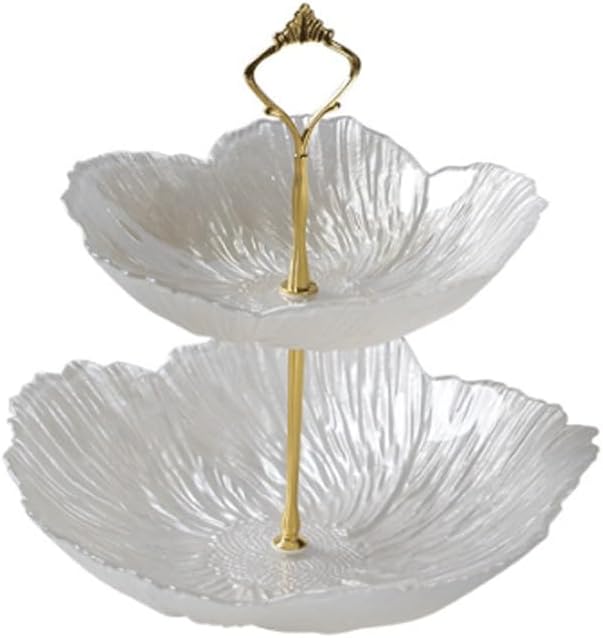 Light Luxury Fruit Plate Dessert Cake Stand Snack Candy Afternoon Tea Tray