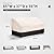 BOLTLINK Patio Furniture Covers Waterproof, Heavy Duty 3-Seater Outdoor Sofa Cover Fits up to 79W x 38D x 35H inches, White & Black