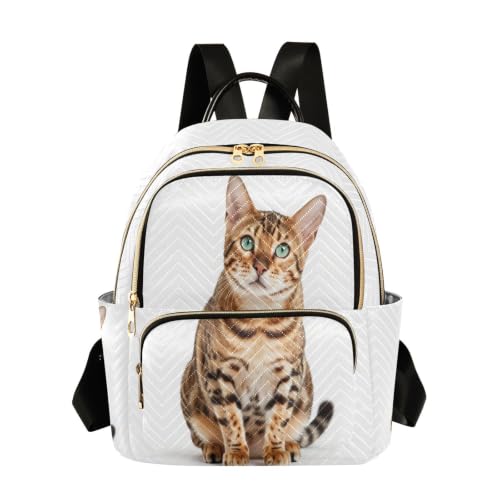 Sac à dos femme dos soulagé polyester léger à poches zippées