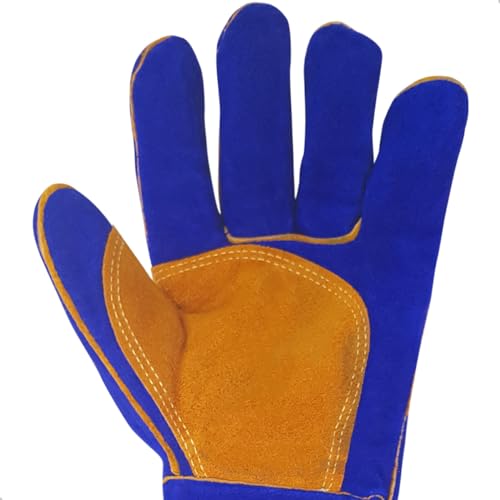 Luva De Raspa Soldador Epi Com Ca Alta Temperatura Weld Volk