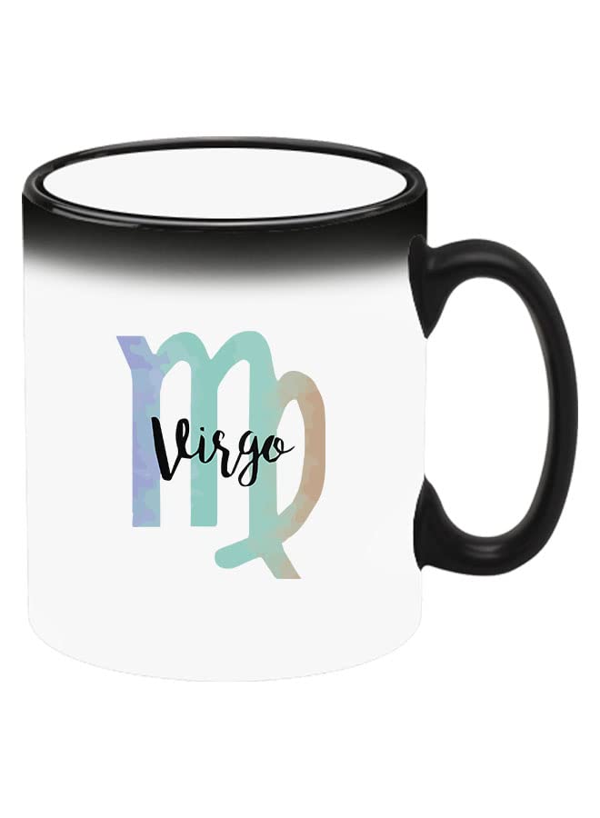 Colour Changing Heat Sensitive Magic Mug - Add Hot Tea or Coffee Virgo-01 For Home Office Gift Kids Men Women