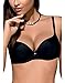 Produktbild T-Shirt Schalen BH Push up BH 70 75 80 85 90 95 A B C D E F G H schwarz Carla Größe 85 C