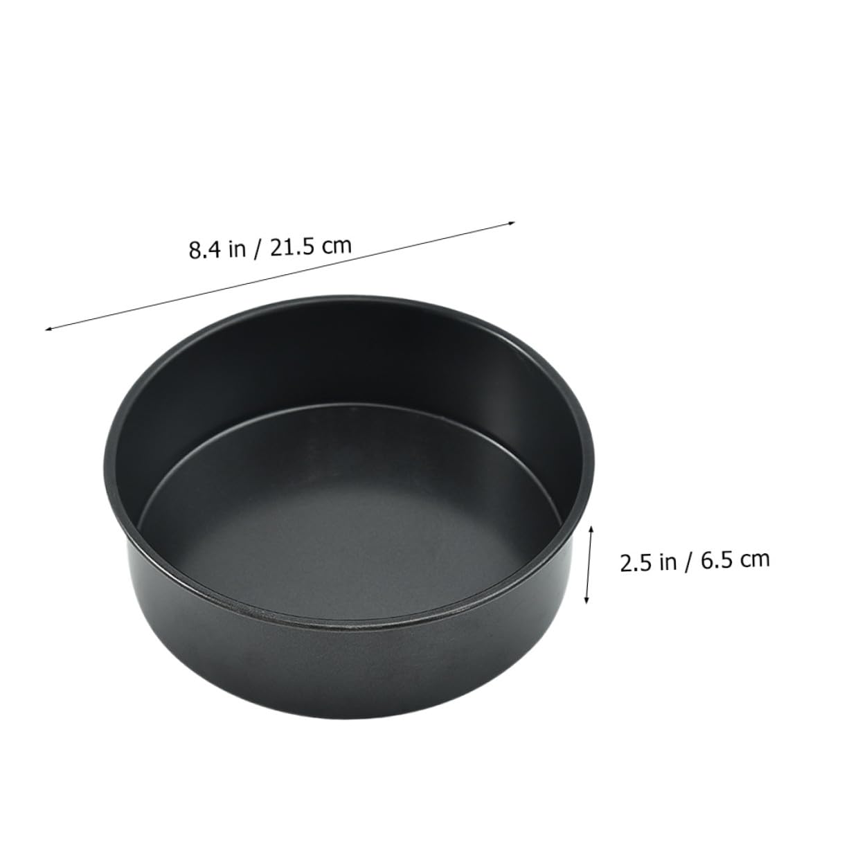 Uonlytech 3 Stück Teiliges Carbon stahl Backform mit Abnehmbarem Hebeboden Antihaftbeschichtet Langlebig und Vielseitig für Käsekuchen Torten Mousse und Mehr Backform Springform für