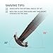 BAILI Double Edge Safety Razor Reusable Stainless Wet Shaving for Men Women Beard Bikini Armpit Leg Hair Removal Matte Black BDB2D