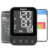 Checkme Blood Pressure Monitor for Home Use - Bluetooth Blood Pressure Machine, X3 Measure Functi...