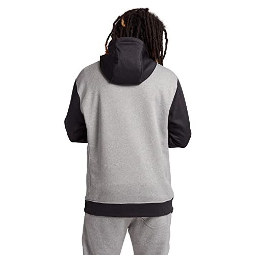 Burton Oak Sudadera, Hombre, Gray Heather/True Black, S