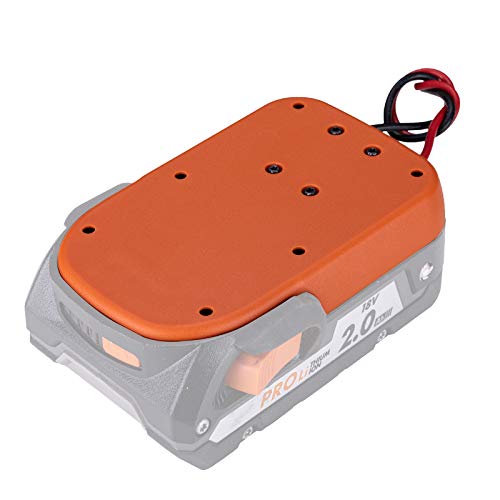 Battery Adapter for Ridgid AEG 18V Hyper li-ion Battery Dock Power Connector Rigid 12 Gauge Robotics
