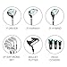 KVV Premium Right Hand Golf Club Set 11-Piece Set for Women, Including Driver, Fairway, Hybrid, 5#-P# Irons, Putter Steel Shaft Regular Flex Golf Clubs, Without Golf Bag