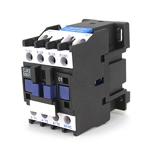 Contacteur CJX2 110v NO triphasé 9A pour électricité - 5