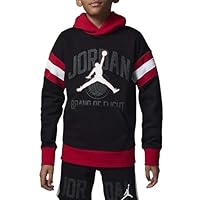 Jordan Boy's Gym 23 Pullover Hoodie (Big Kids) Black LG (14-16 Big Kid)