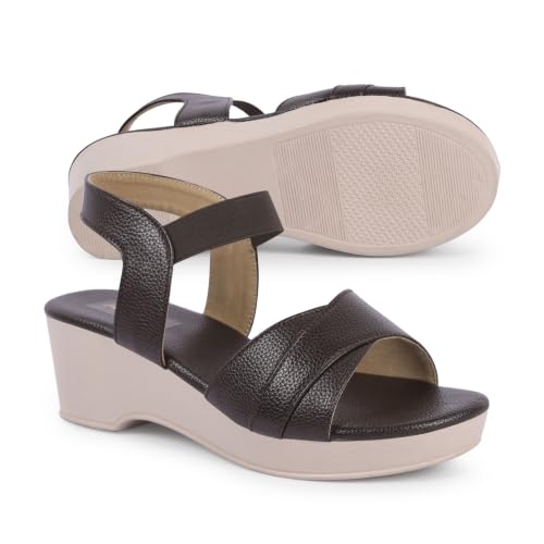 Image of Women Girls Fashion Wedge Heel Sandals (SD1501)