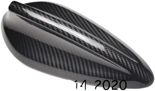 F30 F36 F80 G30 Carbon Fiber Antenna Compatible for BMW M2 F87 F30 F31 F34 G20 G21 F32 F33 F36 G30 G31 G11 G12 G13 Antenna Shark Fin Cover(Real Forged Carbon)