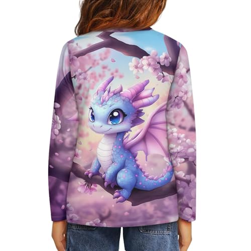 HUIACONG Boys Tee Shirts Kids Long Sleeve Shirts for Children Girls4