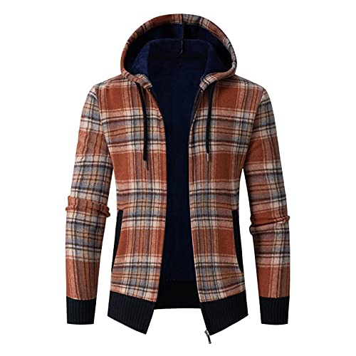 Cardigan d'hiver pour homme en maille chaude pour les journées fraîches au bureau