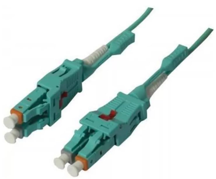 Synergy21 LWL-2-Faser-Patchk, 15 m, LC-LC 50/125um OM3 Uniboot drehbar Push/Pull AD 2 mm - Kabel - Multimode-Faser (S215548) Marque