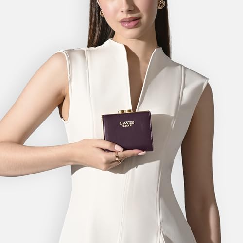 Image of Lavie Luxe Women's Frame25 Small Bifold Wallet | Gift for Women