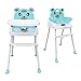 Baby Feeding Hochstuhl rutschfeste 4 in 1 tragbare Hochstühle mit Tablett Sicherheitsgurt für 6 Monate bis 3 Jahre (grün)