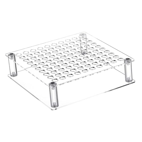Pot à stylos en acrylique transparent de grande capacité predolo pour l'organisation de bureau - 8