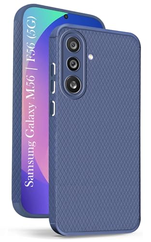 Image of Jkobi Back Cover Case for Samsung Galaxy M56 | Samsung Galaxy F56 (Liquid Silicone | Side Grip | Camera Protection)